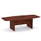 Officesource OS Conference Tables Boat Shaped Conference Table with Slab Base OS236CH - alternate 1